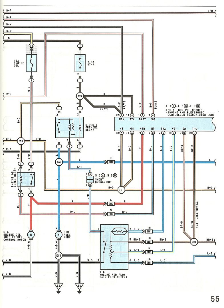 electrical diagrams of fuel delivery system